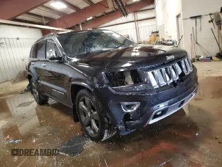 2015 Jeep Grand Cherokee Overland with VIN 1C4RJFCT6FC159979, listed as a Copart auction lot 48055435 with 108,846 mi miles and Clean Title. Bid and sale history available at carsss.com. Image 4.