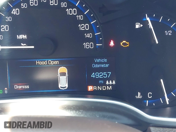 2016 Cadillac SRX Luxury Collection with VIN 3GYFNBE31GS512499, listed as a IAAI auction lot 42279523 with 49,257 mi miles and . Bid and sale history available at DreamBid. Image 16.