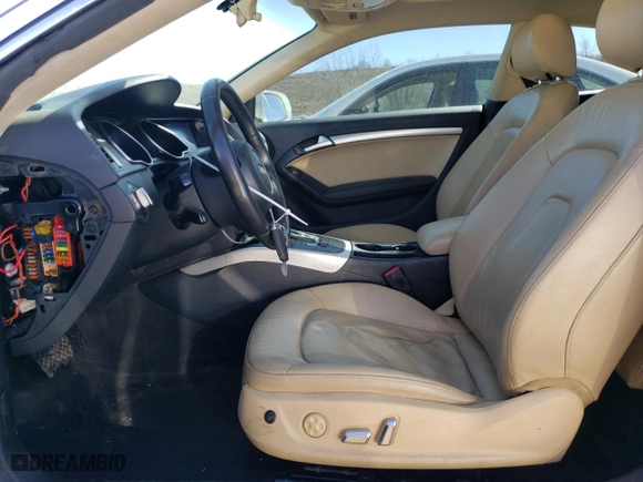 2015 Audi A5 Premium with VIN WAUCFAFR6FA017215, listed as a Copart auction lot 47098685 with 100,882 mi miles and Salvage Title. Bid and sale history available at carsss.com. Image 7.