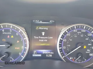 2017 Infiniti Q50 3.0t Premium with VIN JN1EV7AP3HM730522, listed as a IAAI auction lot 41399526 with 84,809 mi miles. Bid and sale history available at carsss.com. Image 7.
