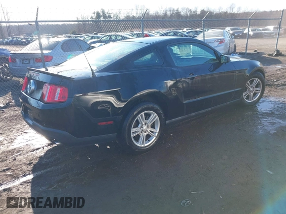 2011 Ford Mustang V6 with VIN 1ZVBP8AM9B5134934, listed as a IAAI auction lot 41417021 with 67,413 mi miles and . Bid and sale history available at carsss.com. Image 4.