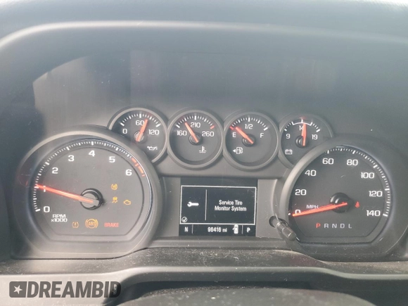 2020 Chevrolet Silverado 1500 Custom with VIN 1GCRWBEH1LZ362211, listed as a Copart auction lot 74352484 with 96,416 mi miles and Salvage Title. Bid and sale history available at carsss.com. Image 9.