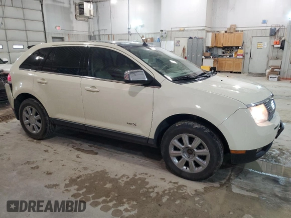 2007 Lincoln MKX with VIN 2LMDU68C07BJ07923, listed as a Copart auction lot 42450525 with 237,961 mi miles and Salvage Title. Bid and sale history available at carsss.com. Image 4.
