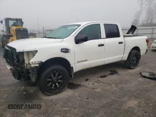 2017 Nissan Titan S with VIN 1N6AA1EJ9HN506253, listed as a Copart auction lot 85048914 with 256,158 mi miles and Salvage Title. Bid and sale history available at carsss.com. Image 1.