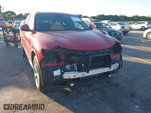 2018 Alfa Romeo Stelvio z VIN ZASFAKAN3J7C20066, wystawiony jako IAAI lot #40879859 z przebiegiem 50 131 mil mil oraz . Historia ofert i sprzedaży dostępna na DreamBid. Obrazek 6.