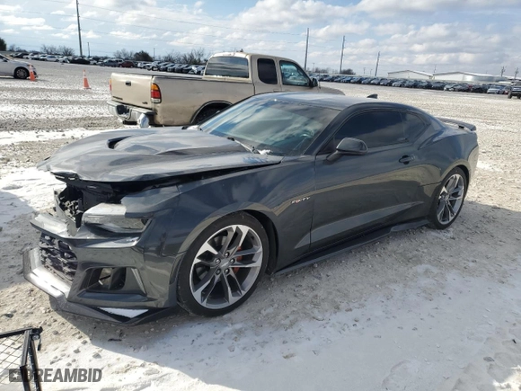2017 Chevrolet Camaro 2LT with VIN 1G1FD1RS0H0171229, listed as a Copart auction lot 41865795 with 66,889 mi miles and Salvage Title. Bid and sale history available at carsss.com. Image 1.
