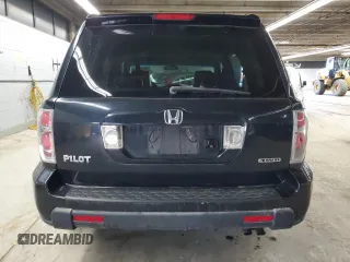 2006 Honda Pilot EX-L with VIN 2HKYF18766H539257, listed as a Copart auction lot 49101135 with 123,968 mi miles and Clean Title. Bid and sale history available at DreamBid. Image 6.