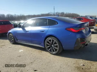 2023 BMW i4 M50 z VIN WBY33AW09PFN63345, wystawiony jako Copart lot #47594275 z przebiegiem 190 mil mil oraz Szkody całkowita. Historia ofert i sprzedaży dostępna na DreamBid. Obrazek 2.