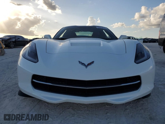 2016 Chevrolet Corvette 2LT with VIN 1G1YC2D75G5107399, listed as a Copart auction lot 85812744 with 27,805 mi miles and Salvage Title. Bid and sale history available at carsss.com. Image 5.