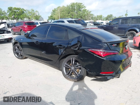 2024 Acura Integra Technology with VIN 19UDE4G72RA007800, listed as a IAAI auction lot 41953759 with 10,518 mi miles and . Bid and sale history available at DreamBid. Image 3.