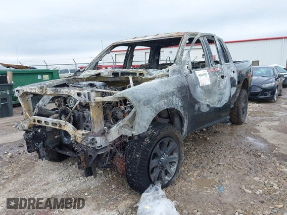 2023 Ram 2500 Big Horn with VIN 3C6UR5DL9PG649463, listed as a IAAI auction lot 40949333 with 1 mi miles. Bid and sale history available at carsss.com. Image 2.