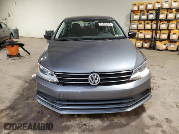 2015 Volkswagen Jetta S with VIN 3VW2K7AJ3FM413861, listed as a Copart auction lot 61868405 with 84,000 mi miles and Salvage title. Bid and sale history available at DreamBid. Image 5.