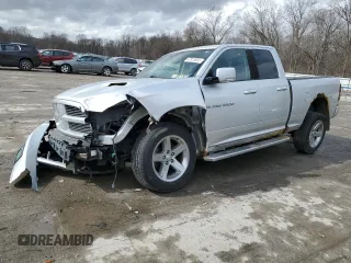 2012 Ram 1500 Sport with VIN 1C6RD7HT7CS108683, listed as a Copart auction lot 47813655 with 191,520 mi miles and Salvage title. Bid and sale history available at DreamBid. Image 1.