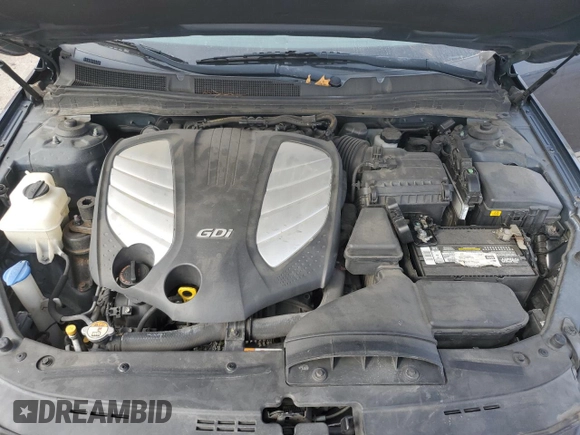2014 Kia Cadenza Premium with VIN KNALN4D72E5142855, listed as a Copart auction lot 77654804 with 107,216 mi miles and Salvage Title. Bid and sale history available at carsss.com. Image 11.