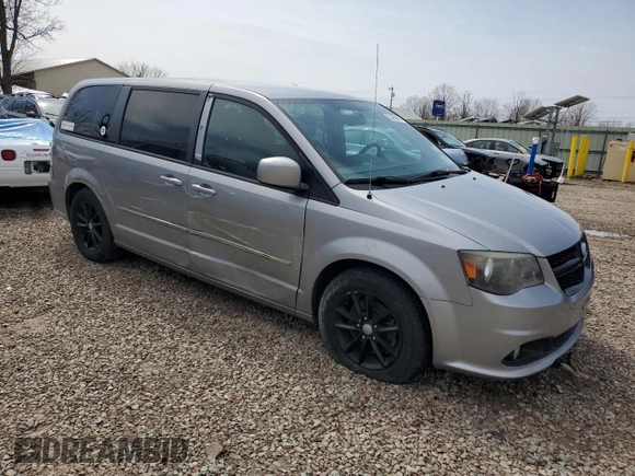 2014 Dodge Grand Caravan SXT with VIN 2C4RDGCG4ER114464, listed as a Copart auction lot 52480965 with 125,212 mi miles and Salvage Title. Bid and sale history available at DreamBid. Image 4.