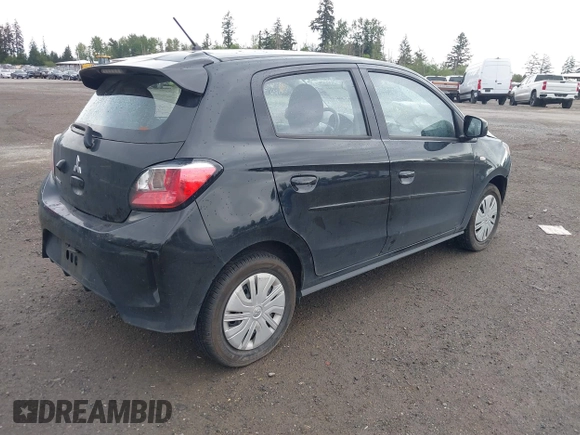 2022 Mitsubishi Mirage ES z VIN ML32AUHJXNH009861, wystawiony jako IAAI lot #42240241 z przebiegiem 47 041 mil mil oraz . Historia ofert i sprzedaży dostępna na DreamBid. Obrazek 4.