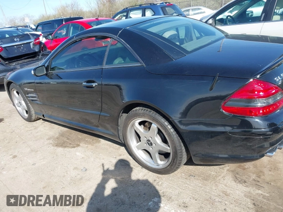 2005 Mercedes-Benz SL 55 AMG with VIN WDBSK74F35F103586, listed as a IAAI auction lot 41958469 with Not provided miles and . Bid and sale history available at DreamBid. Image 14.