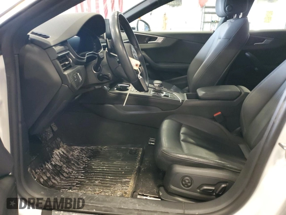 2019 Audi A5 Sportback Premium Plus with VIN WAUBNCF5XKA030616, listed as a Copart auction lot 46519295 with 96,584 mi miles and Salvage Title. Bid and sale history available at carsss.com. Image 7.