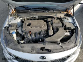 2018 Kia Optima EX with VIN 5XXGU4L32JG227769, listed as a Copart auction lot 48283665 with 43,638 mi miles and Salvage Title. Bid and sale history available at carsss.com. Image 11.