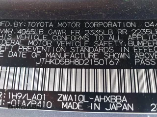 2013 Lexus CT 200h with VIN JTHKD5BH8D2150167, listed as a IAAI auction lot 42440559 with 138,783 mi miles and . Bid and sale history available at DreamBid. Image 9.