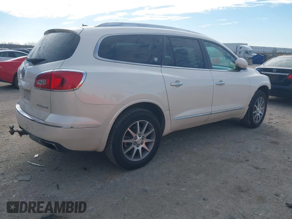 2013 Buick Enclave Leather with VIN 5GAKRCKD6DJ263627, listed as a IAAI auction lot 41629321 with 142,906 mi miles. Bid and sale history available at carsss.com. Image 4.