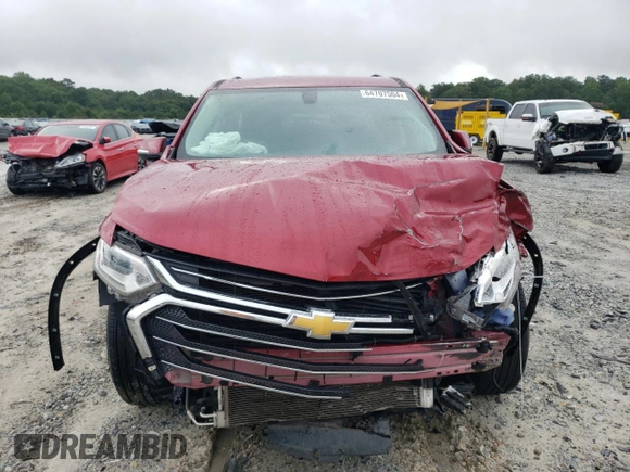 2019 Chevrolet Traverse LT Cloth with VIN 1GNERGKW3KJ232277, listed as a Copart auction lot 64707504 with 110,063 mi miles and Salvage Title. Bid and sale history available at carsss.com. Image 5.