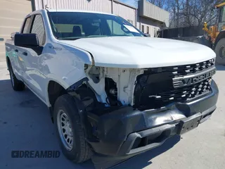 2020 Chevrolet Silverado 1500 Work Truck with VIN 1GCRWAEFXLZ211182, listed as a IAAI auction lot 41768487 with 142,824 mi miles and . Bid and sale history available at DreamBid. Image 6.