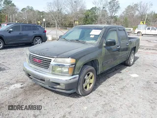 2010 GMC Canyon SLE1 with VIN 1GTDSCD96A8131510, listed as a IAAI auction lot 41609610 with 222,851 mi miles. Bid and sale history available at carsss.com. Image 2.