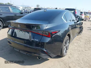 2022 Lexus IS 350 F Sport z VIN JTHGZ1B24N5052989, wystawiony jako IAAI lot #42173656 z przebiegiem 41 488 mil mil oraz . Historia ofert i sprzedaży dostępna na DreamBid. Obrazek 4.