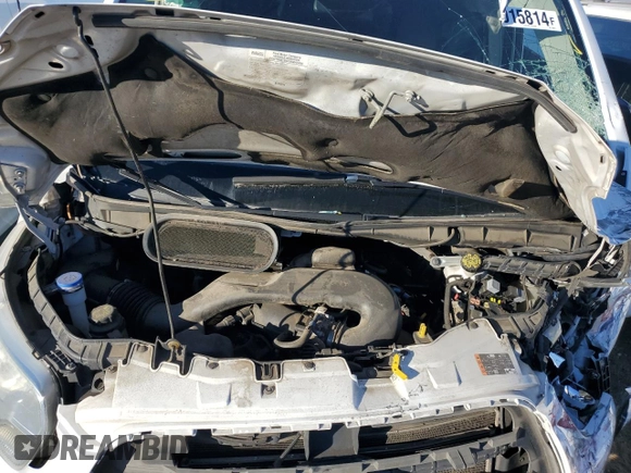 2016 Ford Transit Wagon XL with VIN 1FMZK1YM9GKB28861, listed as a Copart auction lot 77015814 with 111,384 mi miles and Salvage Title. Bid and sale history available at carsss.com. Image 12.