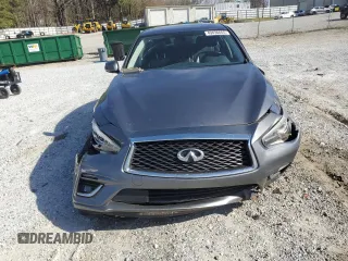 2019 Infiniti Q50 3.0t LUXE with VIN JN1EV7AP6KM519726, listed as a Copart auction lot 49436655 with 90,634 mi miles and Salvage Title. Bid and sale history available at carsss.com. Image 5.