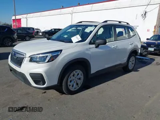 2021 Subaru Forester with VIN JF2SKADC0MH582834, listed as a IAAI auction lot 41462534 with 19,156 mi miles. Bid and sale history available at carsss.com. Image 2.