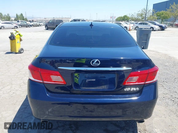 2011 Lexus ES 330 with VIN JTHBK1EG7B2449776, listed as a IAAI auction lot 42386792 with 105,056 mi miles and . Bid and sale history available at DreamBid. Image 16.