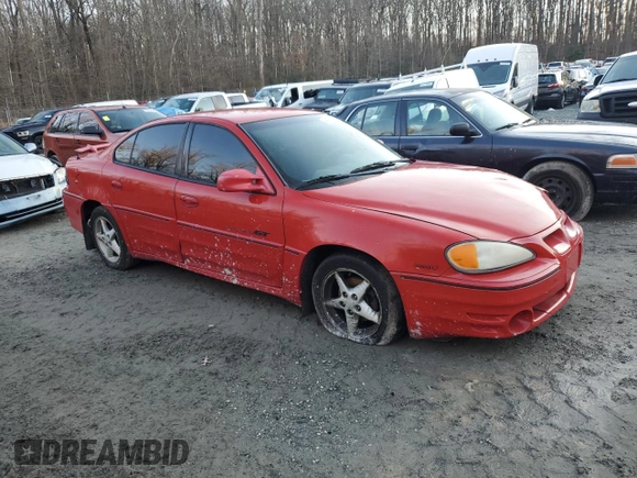 2001 Pontiac Grand Am GT with VIN 1G2NW52E51C111447, listed as a Copart auction lot 44349795 with 0 mi miles and Salvage Title. Bid and sale history available at carsss.com. Image 4.