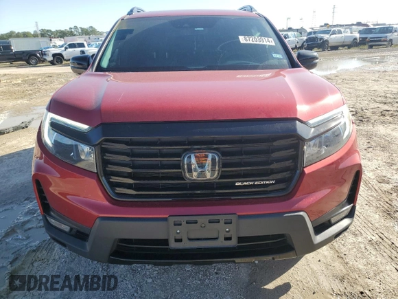 2024 Honda Passport Black Edition with VIN 5FNYF8H8XRB001214, listed as a Copart auction lot 87203914 with 23,124 mi miles and Salvage title. Bid and sale history available at DreamBid. Image 5.