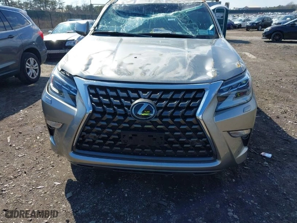 2021 Lexus GX with VIN JTJAM7BX6M5291573, listed as a IAAI auction lot 41872180 with 33,832 mi miles. Bid and sale history available at carsss.com. Image 12.