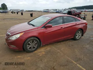 2013 Hyundai Sonata GLS z VIN 5NPEB4AC0DH742939, wystawiony jako Copart lot #55179855 z przebiegiem 103 314 mil mil oraz Czysty tytuł • Clean title. Historia ofert i sprzedaży dostępna na DreamBid. Obrazek 1.
