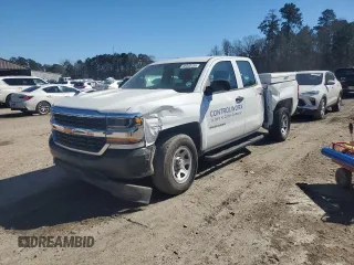 2018 Chevrolet Silverado 1500 Work Truck with VIN 1GCRCNEC4JZ328047, listed as a Copart auction lot 46648155 with 55,571 mi miles and Salvage Title. Bid and sale history available at carsss.com. Image 1.