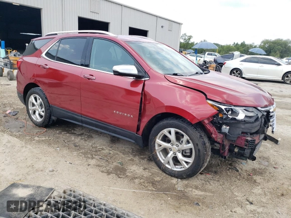 2021 Chevrolet Equinox Premier with VIN 2GNAXNEV4M6141868, listed as a Copart auction lot 58905505 with 98,330 mi miles and Non repairable. Bid and sale history available at DreamBid. Image 4.