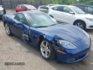 2007 Chevrolet Corvette with VIN 1G1YY26U275124634, listed as a IAAI auction lot 42616200 with 42,905 mi miles and . Bid and sale history available at DreamBid. Image 1.