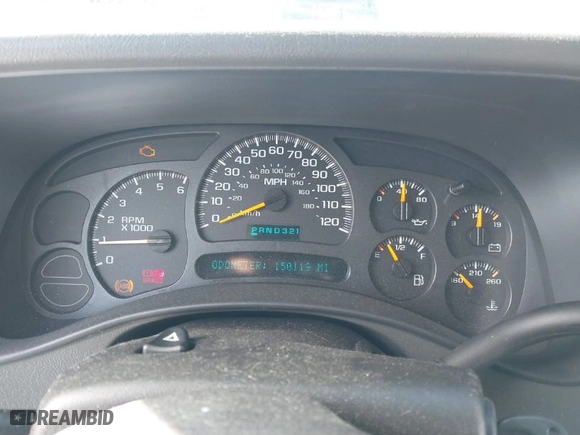 2003 Chevrolet Avalanche with VIN 3GNEK13T73G135057, listed as a IAAI auction lot 41258695 with 150,119 mi miles. Bid and sale history available at carsss.com. Image 7.