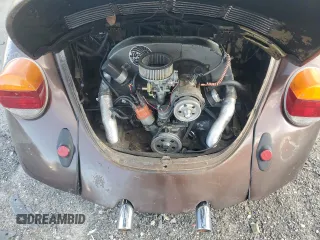 1974 Volkswagen Beetle с VIN 1342739124, выставлен на аукционе Copart как лот 87284364 с пробегом 2 584 миль миль и Чистый • Clean title. История ставок и продаж доступна на DreamBid. Изображение 11.