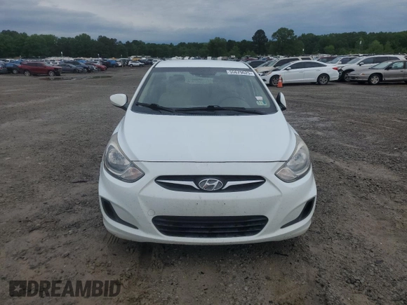 2014 Hyundai Accent GLS with VIN KMHCT4AE5EU614284, listed as a Copart auction lot 55679625 with 176,195 mi miles and Clean Title. Bid and sale history available at carsss.com. Image 5.