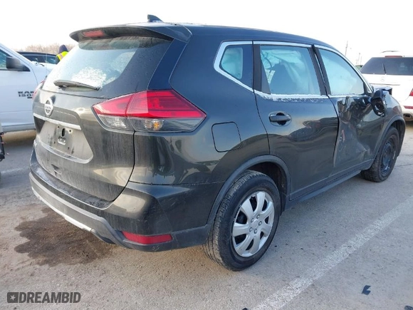 2017 Nissan Rogue S with VIN KNMAT2MT7HP544512, listed as a IAAI auction lot 41578349 with 164,660 mi miles. Bid and sale history available at carsss.com. Image 4.