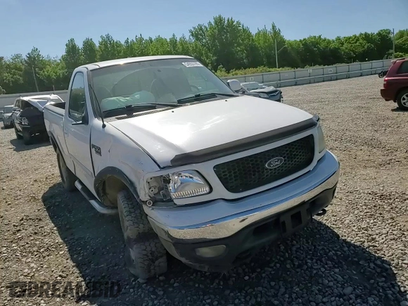 2001 Ford F-150 XL with VIN 1FTRF18L41NB60977, listed as a Copart auction lot 54933785 with 238,700 mi miles and Salvage title. Bid and sale history available at DreamBid. Image 13.