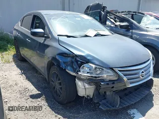 2015 Nissan Sentra S with VIN 3N1AB7AP4FY363387, listed as a IAAI auction lot 41862097 with 132,970 mi miles. Bid and sale history available at carsss.com. Image 1.