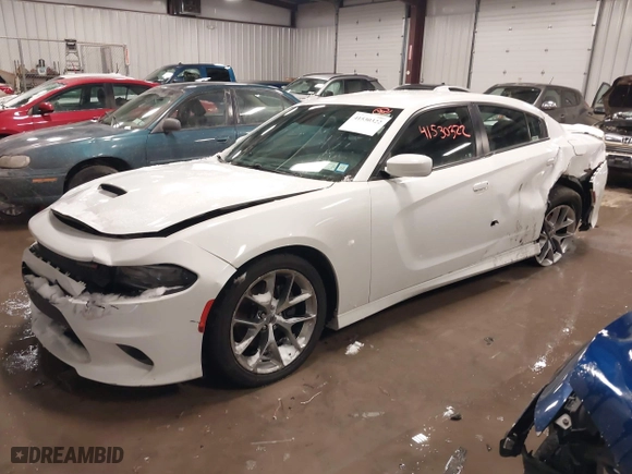 2021 Dodge Charger GT with VIN 2C3CDXHG3MH518508, listed as a IAAI auction lot 41530322 with NaN miles. Bid and sale history available at carsss.com. Image 17.