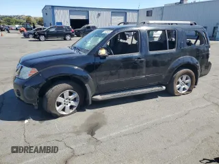 2010 Nissan Pathfinder SE with VIN 5N1AR1NBXAC628993, listed as a Copart auction lot 64094665 with Not provided miles and Salvage title. Bid and sale history available at DreamBid. Image 1.