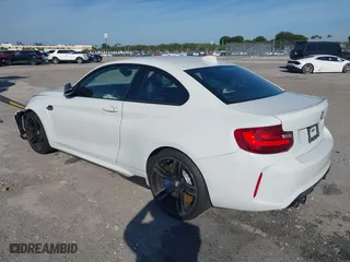 2017 BMW M2 with VIN WBS1H9C55HV886803, listed as a IAAI auction lot 41241081 with 37,874 mi miles. Bid and sale history available at carsss.com. Image 3.