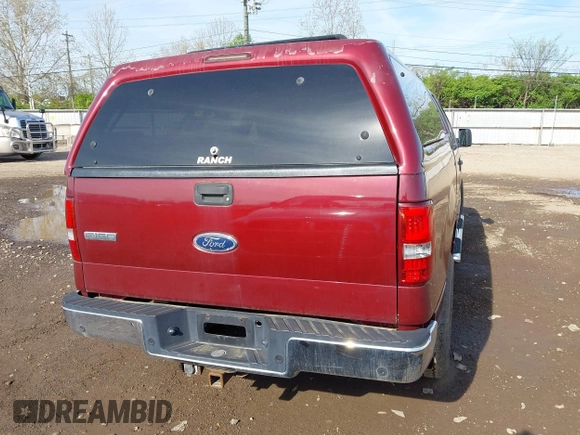 2005 Ford F-150 XLT with VIN 1FTPX12505FB69853, listed as a IAAI auction lot 42092756 with 330,699 mi miles. Bid and sale history available at carsss.com. Image 16.